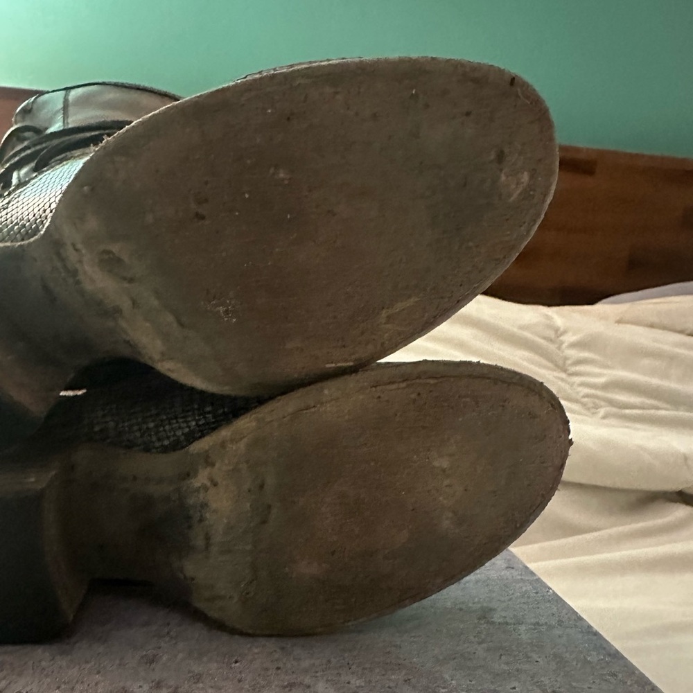 Freebird by Steven Brown and Gray Ankle Booties - Picture 8 of 10